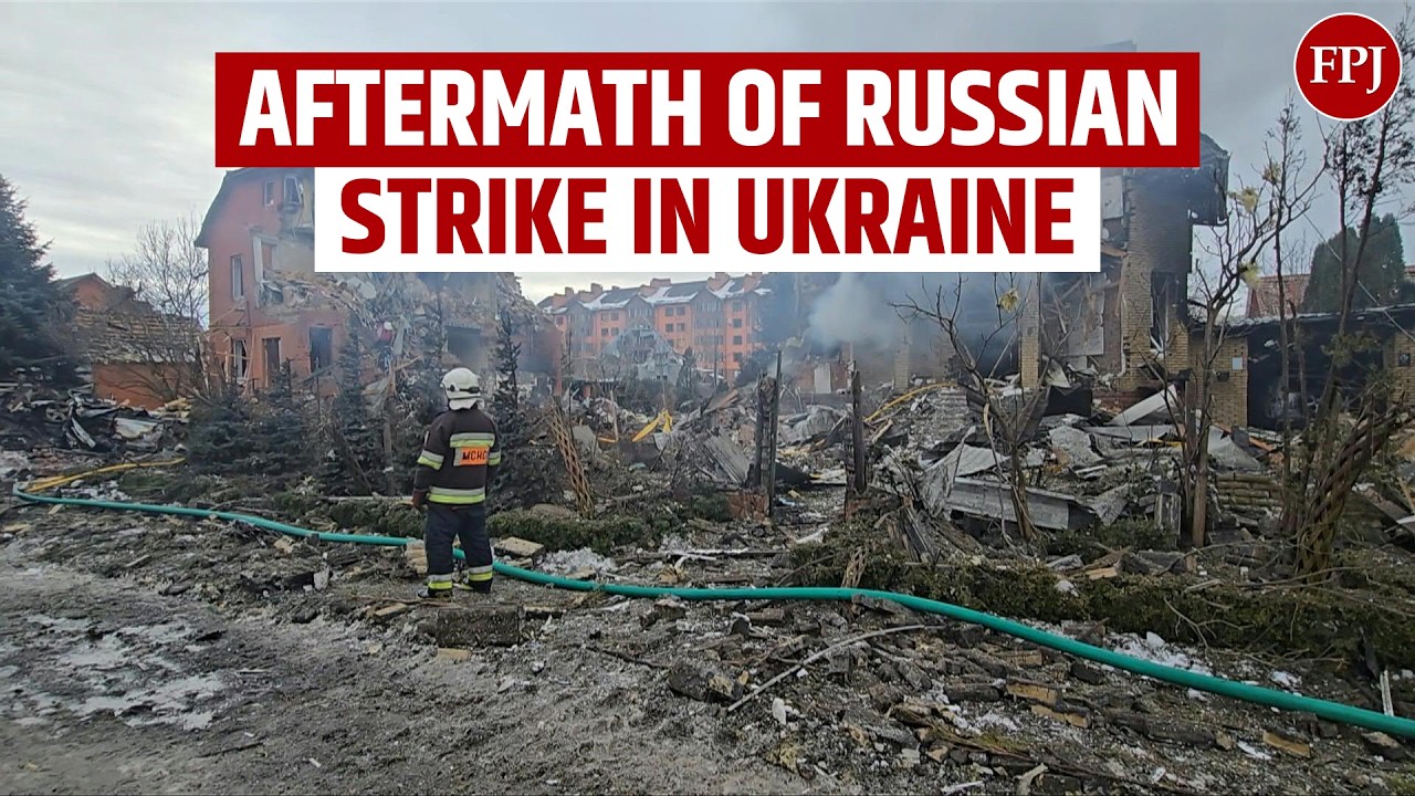 Украина: Дома в Киевской области повреждены после российского удара