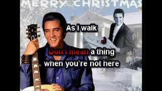 PRESLEY Elvis - Holly leaves and Christmas trees