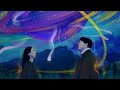 Calm Drawing Session | 50 Minutes of Can this Love Be Translated Fan Art + Space Noise (No Talking)