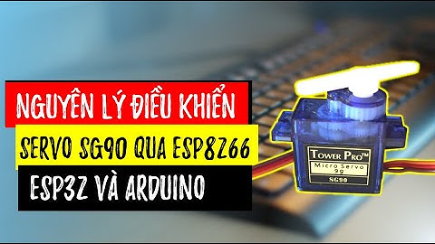 Cách điều khiển servo SG90 bằng ESP8266 | Giải thích nguyên lý