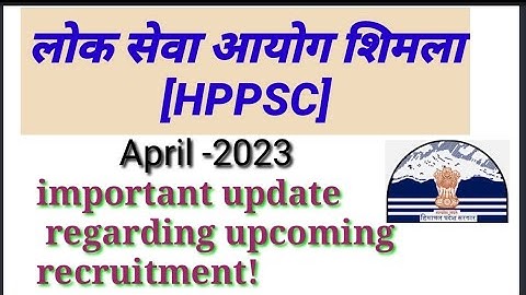Hppsc New update | Regarding new recruitment 2023 | hpssc panding Exams | HRTC conductor -2023