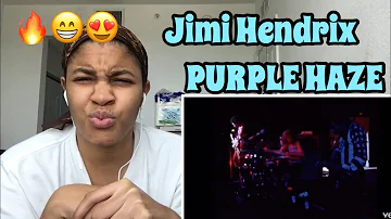 Jimi Hendrix “ Purple Haze” live at Atlanta pop festival/ Reaction 🔥😍
