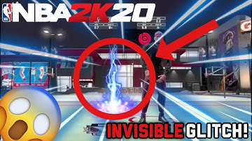 NBA 2K20 - HOW TO BE INVISIBLE GLITCH!! *GAME BREAKING*