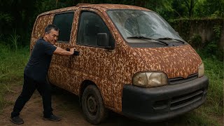 Genius Challenge: Restart a Retired Old Man's a 1992 classic DAIHATSU Abandoned for 33 Years🛠🛠🛠