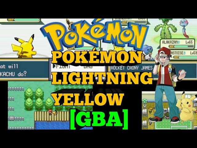 Download Pokemon-Lightening Yellow ROM – GBA – HappyROMs