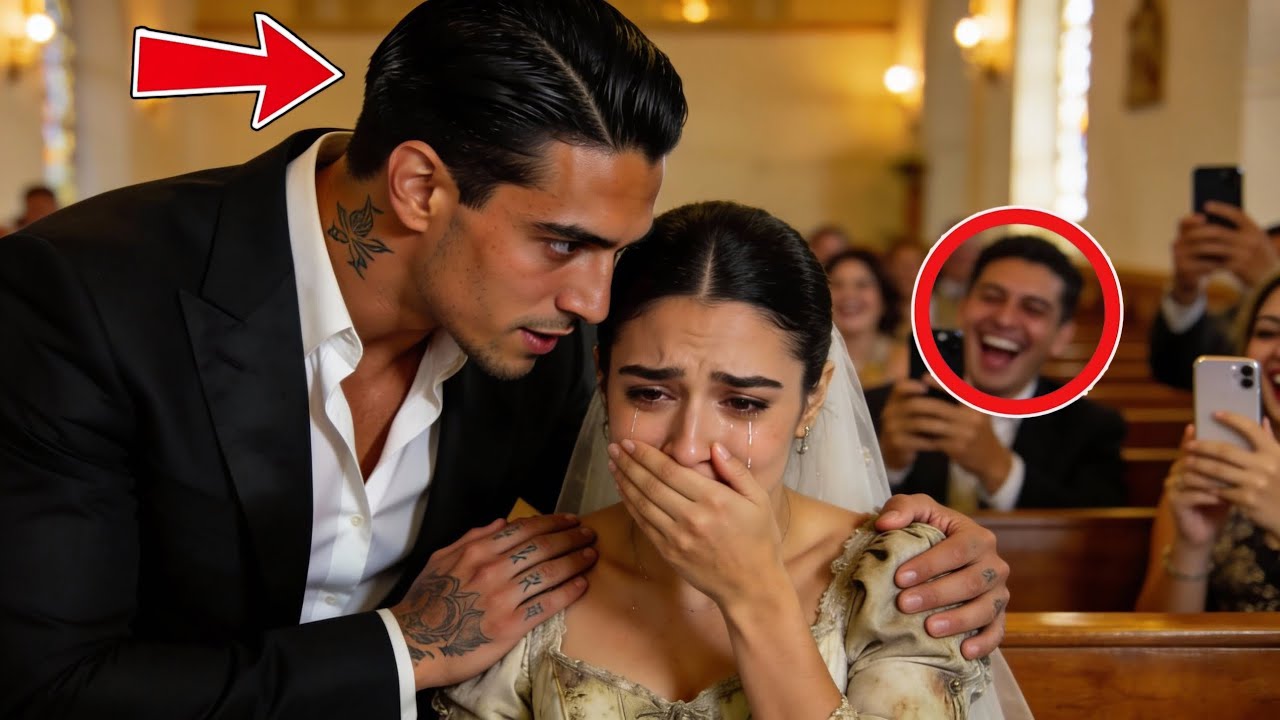 Left at the Altar on Her Wedding Day—Until a Mafia Boss Whispered, “Marry Me Instead