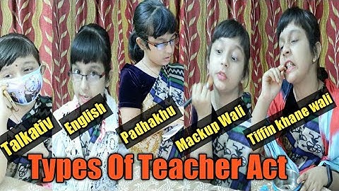 Types of Teacher Acting | In Hindi | part 2 | Funny Act | Teacher Game| Acting| @Learnwithpriyanshi