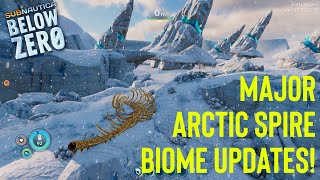 Subnautica Below Zero: Major Arctic Spire Biome Updates!