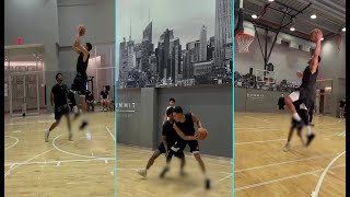 DEVIN BOOKERs LATEST OFF SEASON WORKOUT ( first - ever ?) WITH NBA TRAINER cbrickley603