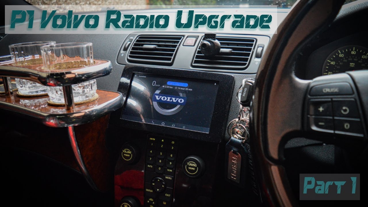 P1 Volvo (C30, S40, V50, C70) Radio Upgrade Part 1 YouTube