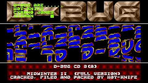Atari ST Compacted Disk (CD) Scrollers [739] D-Bug CD #008