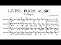 John Cage: Living Room Music (Score video)