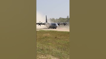 No runway? No problem for the C-130J Super Hercules!