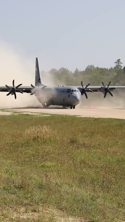 No runway? No problem for the C-130J Super Hercules!