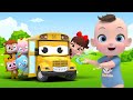 Wheels On The Bus Sing a Song! Baby Shark &amp; Playground Nursery Rhymes &amp; Kids Songs | Kindergarten