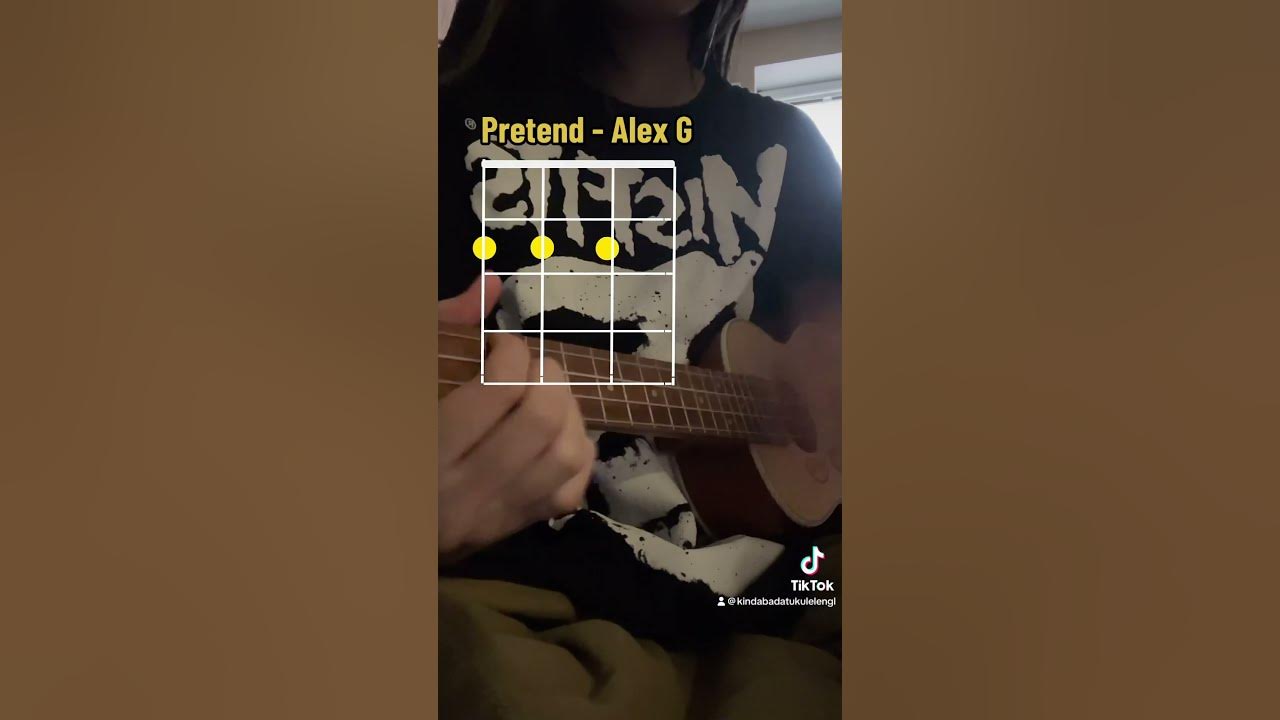 Pretend - Alex G Ukulele tutorial