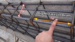 Big Mistakes in Slab Beam on Construction Site | Practical Mistakes |