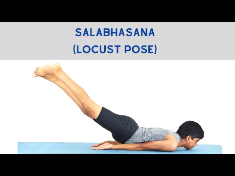 Learn the Locust Pose - Salabhasana - Learn Yoga | Sikana