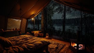 ZenTent Rain | Relax On The Weekend By Going Camping In Forest With Natural Rain Sounds - Sleep