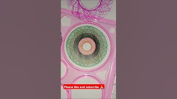 How many rotations did the pen make in total?#short #spirograph #trending #youtubeshorts #ytshorts