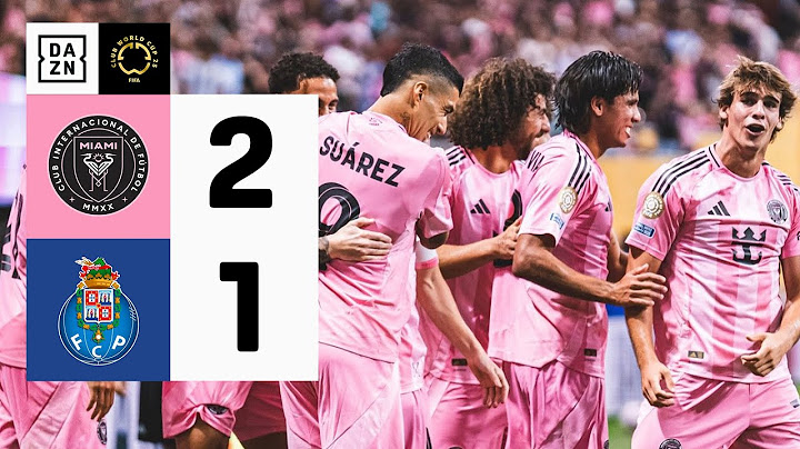 Inter Miami CF vs FC Porto (2-1) | Resumen | Highlights Mundial de Clubes FIFA 2025™