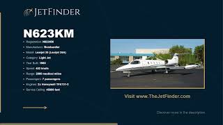 N623KM Learjet 35 | Specs, Owner & History