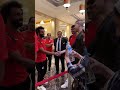 صلاح مع مصمم الازياء مع اسلام سعد