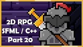 Creating an RPG C++  / SFML - Part 20 - Pointers, Heap and Stack, lookup table, drawing map screenshot 5