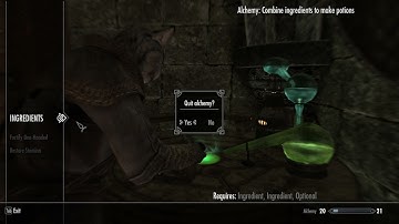 Skyrim (My Alchemy Lab)