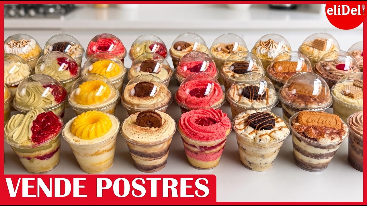 💥¡CLASE GRATIS! 10 Postres TRES LECHES Crea tu VENTA de Postres ECONÓMICOS🤑