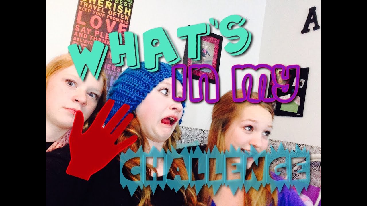 WHAT'S IN MY HANDS CHALLENGE?! And Mikayla's BACK?!!?! - YouTube