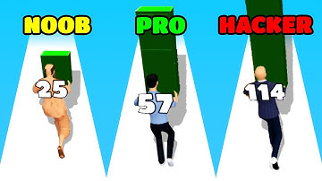 Couple Shuffle Gameplay - NOOB vs PRO vs HACKER (iOS/Android)