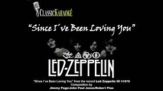 Led Zeppelin | Since I´ve been loving you | Karaoke