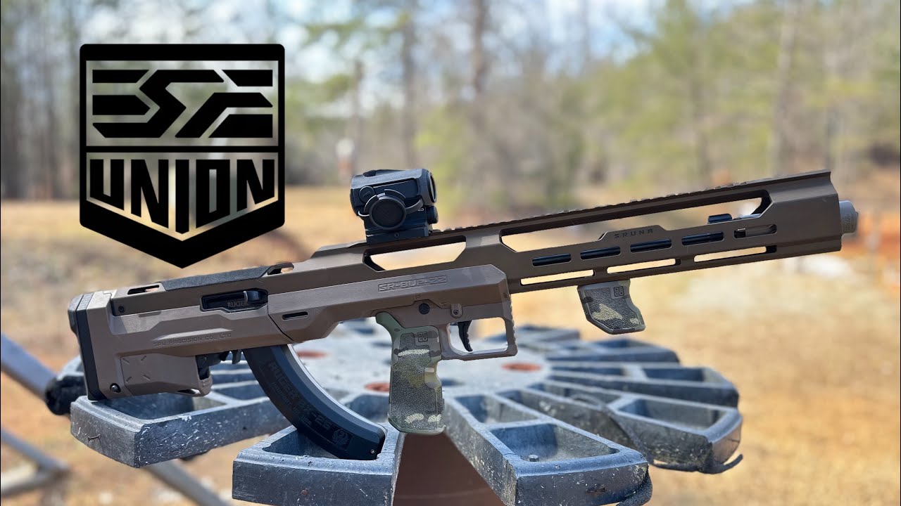 Sruna SRUNA 22 10-22 bullpup chassis | SRU Precision - YouTube