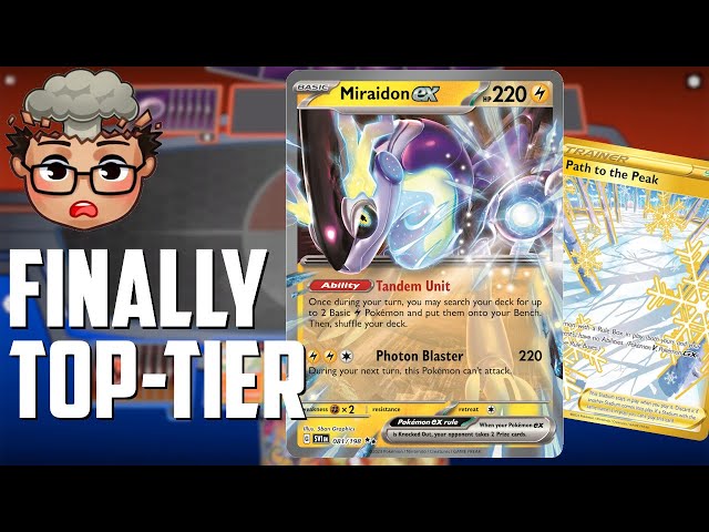 Miraidon ex is TOP-TIER now! - (Pokemon TCG Deck List + Matches