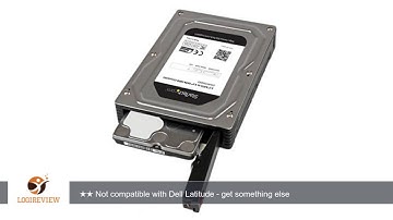 StarTech.com 2.5-Inch to 3.5-Inch SATA Enclosure SSD/HDD Aluminum Hard Drive Adapter (25SAT35HDD) |