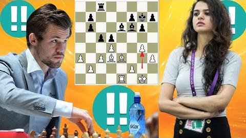 Tania Sachdev vs Magnus Carlsen 54