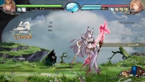 Granblue Fantasy Metera Safe Jump Corner Combo