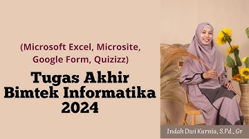 Micro teaching untuk Tugas Bimtek Informatika 2024 – Lembar Kerja Pengolah Data