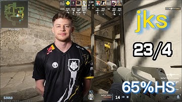 jks CS2 ANCIENT POV （23/4）65%HS ￨2 Quadro Kills ￨ (CS2 FACEIT POV) Nov 10, 2023