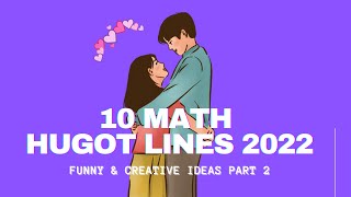 10 MATH HUGOT LINES// FUNNY & CREATIVE IDEAS//TAGALOG