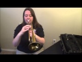 Trumpet Lesson 1.4 Embouchure and the First Notes