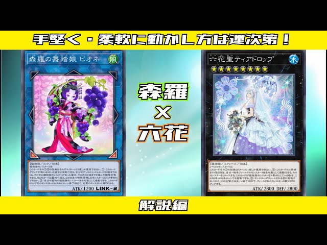 デッキ解説】森羅六花のデッキの構築と回し方【遊戯王マスターデュエル