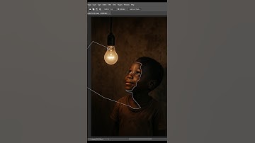 Realistisch licht toevoegen aan een gezicht in Photoshop - korte tutorial #photoshop #fotobewerki...