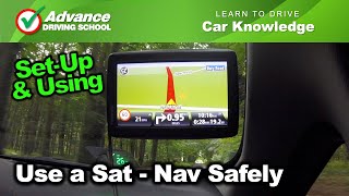 Using A Sat-Nav Safely  |  Learn to drive: Car Knowledge