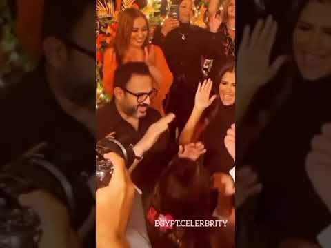 غناء مى عمر و اكرم حسنى ترند  مصر 
