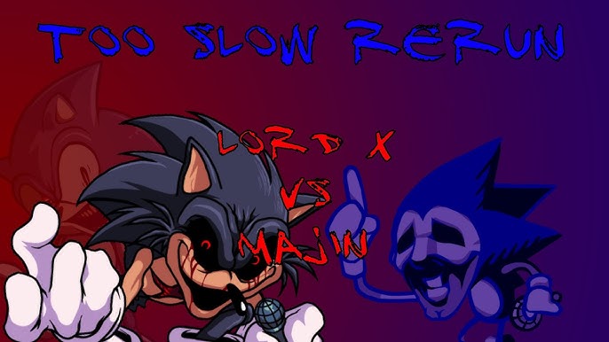 Comparison between Sonic.EXE, Majin Sonic and Lord by Abbysek on