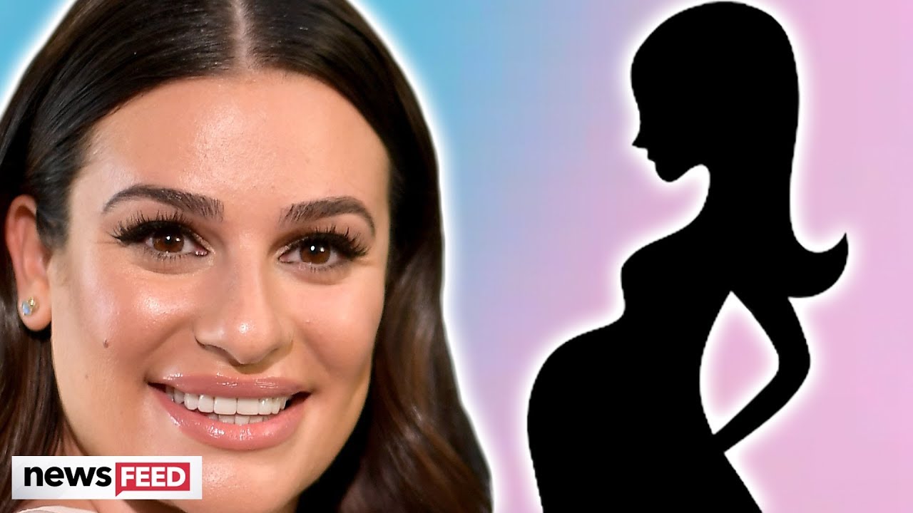Lea Michele confirms she is pregnant with her first child as she ...