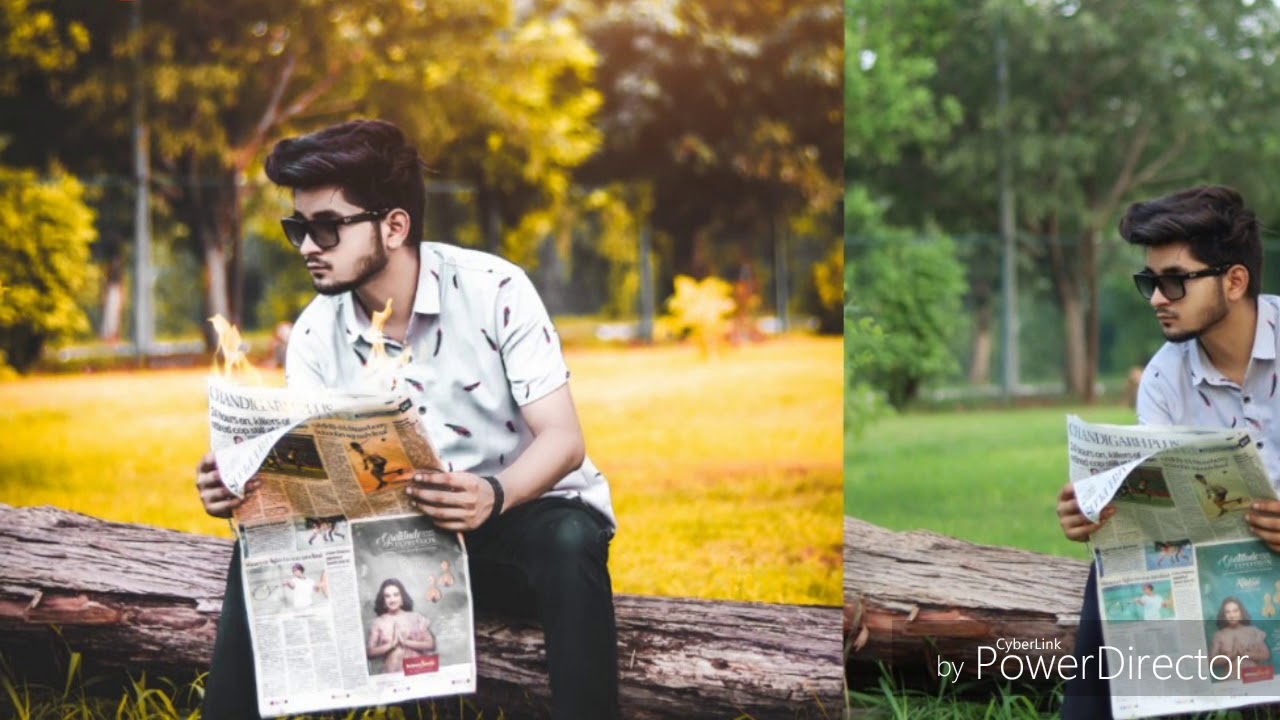 PicsArt newspaper creative photo editing tutorial step by step in Hindi