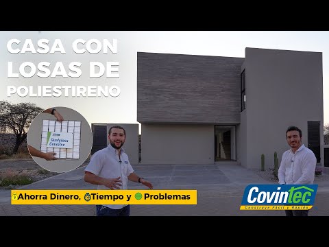 ESTA CASA esta HECHA con LOSAS de POLIESTIRENO | Obras Ajenas | @CovintecMexico